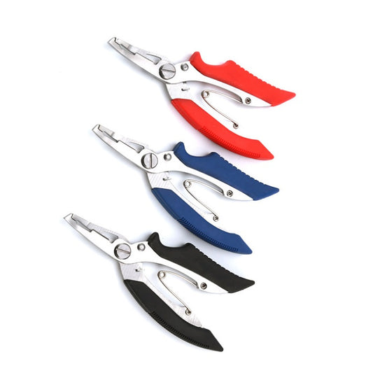Stainless Steel Fishing Pliers Braid Cutter Split Ring Hook Remover Tool