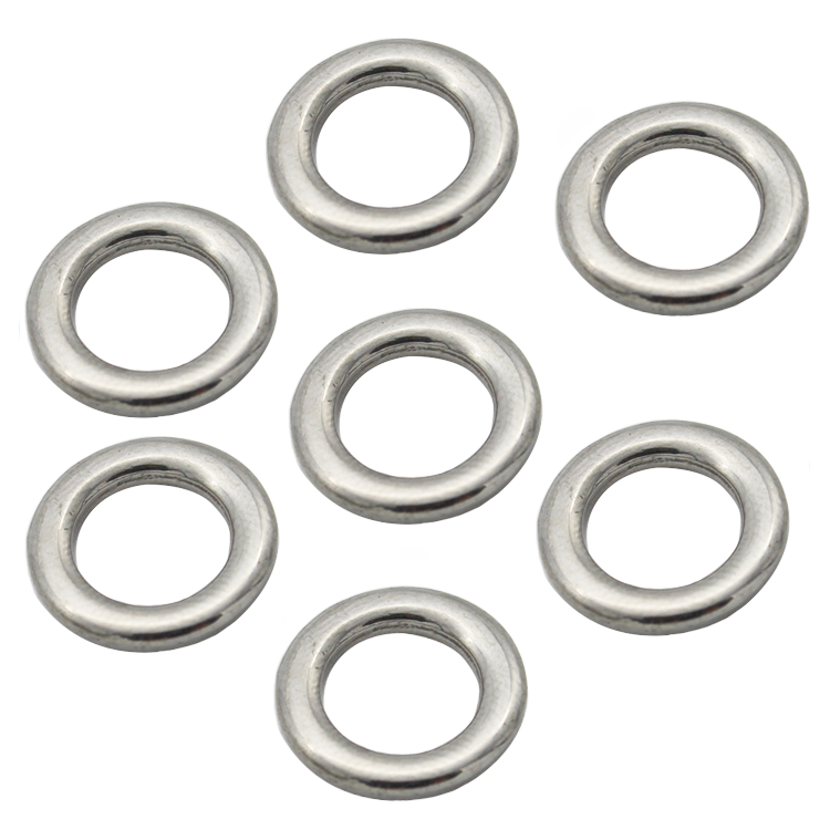 Stainless Steel Heavy Duty Big Game Fishing Solid Rings #1-#9 | 80-560 lbs