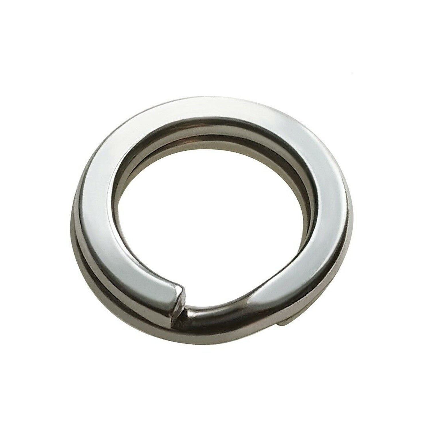 50pcs/lot Stainless Steel Split Ring Diameter 4mm to 8mm Heavy Duty Fishing  Double Ring Connector Fishing Accessories Fish Box